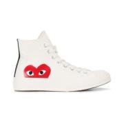 Big Heart High Top Sportschoenen Comme des Garçons Play , White , Dame...