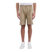 Casual Shorts Paolo Pecora , Beige , Heren