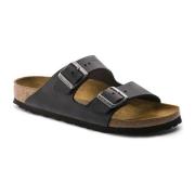 Sandals Arizona Birko-Flor Birkenstock , Black , Dames