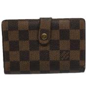 Pre-owned Canvas wallets Louis Vuitton Vintage , Brown , Dames