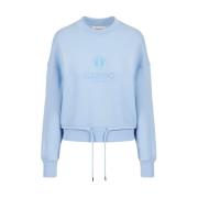 Logo Sweatshirt in Lichtblauw Iceberg , Blue , Dames