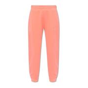 Katoenen sweatpants Moncler , Pink , Dames