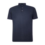 Polo Shirts Zanone , Blue , Heren