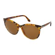 Stijlvolle zonnebril Ft0787 Tom Ford , Brown , Dames