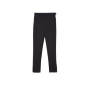 Slim Fit Broek Patrizia Pepe , Black , Dames