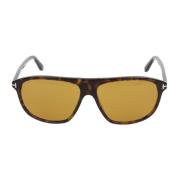 Stijlvolle zonnebril Ft1027 Tom Ford , Brown , Unisex