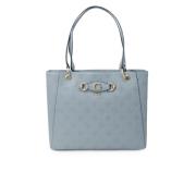 Peony Noel Tote Tas Guess , Blue , Dames