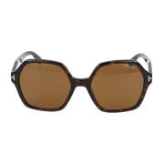 Stijlvolle zonnebril Ft1032 Tom Ford , Brown , Unisex