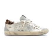 Super Star Classic Met Spur sneakers Golden Goose , Yellow , Dames