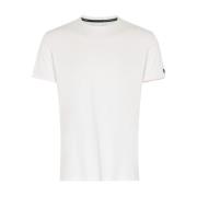 Ademend Wit Shirty Macro T-Shirt RRD , White , Heren