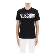 T-shirt Moschino , Black , Heren