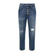 Koons Gioiello 5-Pocket Jeans Dondup , Blue , Dames