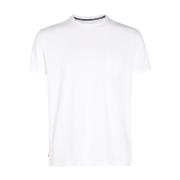 Revo Wit Jersey T-Shirt RRD , White , Heren