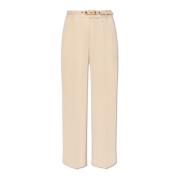 Plooivoorpantalon Zimmermann , Beige , Dames