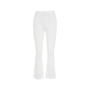 Witte Jeans voor Dames Mother , White , Dames