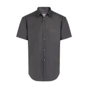 Grijze Katoenen Shirt met Borstzakje Comme des Garçons , Gray , Heren