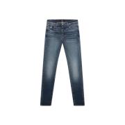 Distressed Stack Jeans Amiri , Blue , Heren