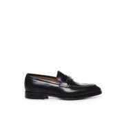 Zwarte platte schoenen met katoenmix Salvatore Ferragamo , Black , Her...