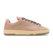 Sneakers met logo Lanvin , Pink , Heren