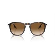 Lichtbruin Acetaat Zonnebril Ray-Ban , Brown , Dames