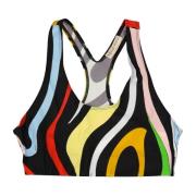 Stijlvolle Zwarte Top voor Vrouwen Emilio Pucci , Multicolor , Dames