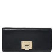 Pre-owned Leather wallets Michael Kors Pre-owned , Black , Dames