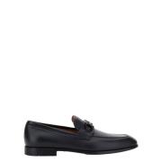 Zwarte platte schoenen - Foster Salvatore Ferragamo , Black , Heren
