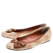Pre-owned Canvas flats Missoni Pre-owned , Multicolor , Dames