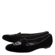 Pre-owned Velvet flats Alexander McQueen Pre-owned , Black , Dames