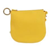 Gele Portemonnees - LL SM Knight Burberry , Yellow , Dames