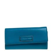 Pre-owned Leather wallets Marc Jacobs Pre-owned , Blue , Dames