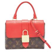 Pre-owned Coated canvas handbags Louis Vuitton Vintage , Brown , Dames