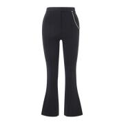 Wijduitlopende Broek Givenchy , Black , Dames