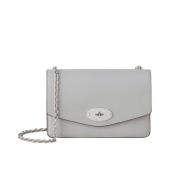 Kleine Darley Lichtgrijze Leren Tas Mulberry , Gray , Dames