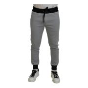 Authentieke Grijze Joggingbroek met Trekkoordsluiting Dolce & Gabbana ...