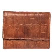 Pre-owned Leather wallets Carolina Herrera Pre-owned , Brown , Dames