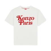 Korte Mouw T-Shirt Kenzo , White , Dames