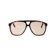 Stijlvolle SL 596 Dune Zonnebril Saint Laurent , Brown , Dames