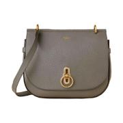 Amberley Satchel, Houtskool Mulberry , Gray , Dames