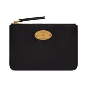 Kleine ritssluiting muntzakje, zwart Mulberry , Black , Dames