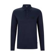 Klassieke Polo Shirt Boss Black , Blue , Heren