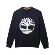 Core Tree Logo Sweatshirt Timberland , Blue , Heren