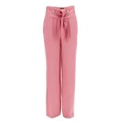 Roze Palazzo Broek voor Dames Guess , Pink , Dames