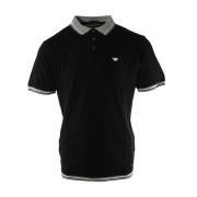 Emporio Armani Heren Polo Shirt Armani , Black , Heren