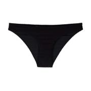 Textuur laagbouw zwarte bikini slip Nanushka , Black , Dames