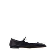 Zwarte Mary Janes Ballerina's aeyde , Black , Dames