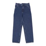 Straight Jeans Carhartt Wip , Blue , Heren