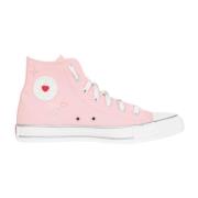 Roze Hart Sneakers voor Dames Converse , Pink , Dames