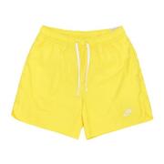 Geweven Gevoerde Flow Shorts Nike , Yellow , Heren