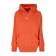 Oversized Pullover Hoodie Mantra Orange Nike , Orange , Dames